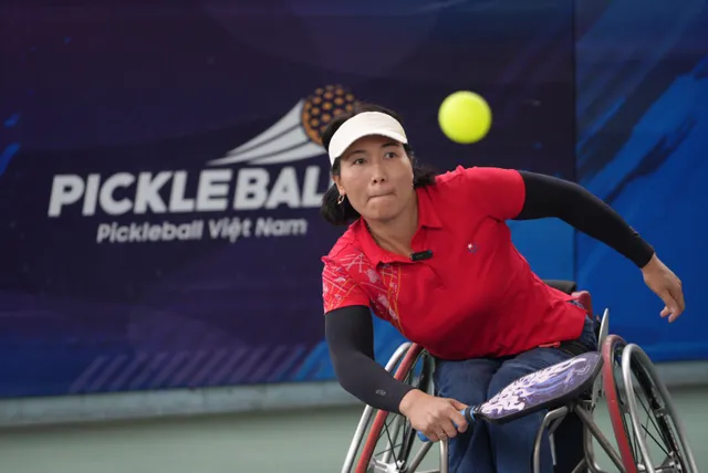 “Para Pickleball 2024 tranh cúp Tấm lòng Việt VTV” khép lại với những trận đấu ấn tượng - Ảnh 21.