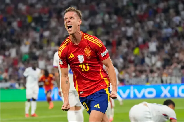 Barcelona chưa thể chính thức sở hữu Dani Olmo - Ảnh 1.