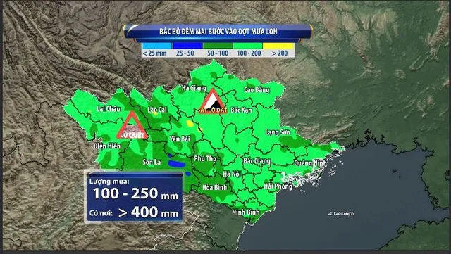 Bắc Bộ sắp mưa lớn trở lại, nguy cơ rất cao về lũ quét, sạt lở đất - Ảnh 1.