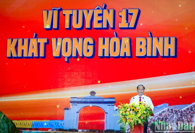 Chương trình nghệ thuật đặc biệt “Vĩ tuyến 17 – Khát vọng hòa bình” - Ảnh 2.