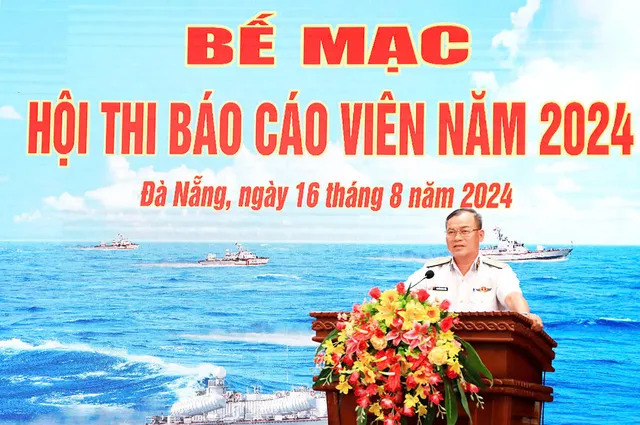 Vùng 3: Đạt hiệu quả cao trong hội thi báo cáo viên năm 2024 - Ảnh 1.