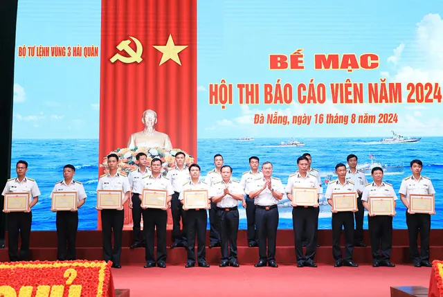 Vùng 3: Đạt hiệu quả cao trong hội thi báo cáo viên năm 2024 - Ảnh 4.