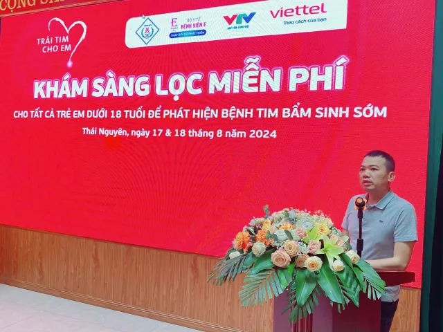 Khám sàng lọc bệnh tim bẩm sinh miễn phí cho trẻ em tại tỉnh Thái Nguyên - Ảnh 4.