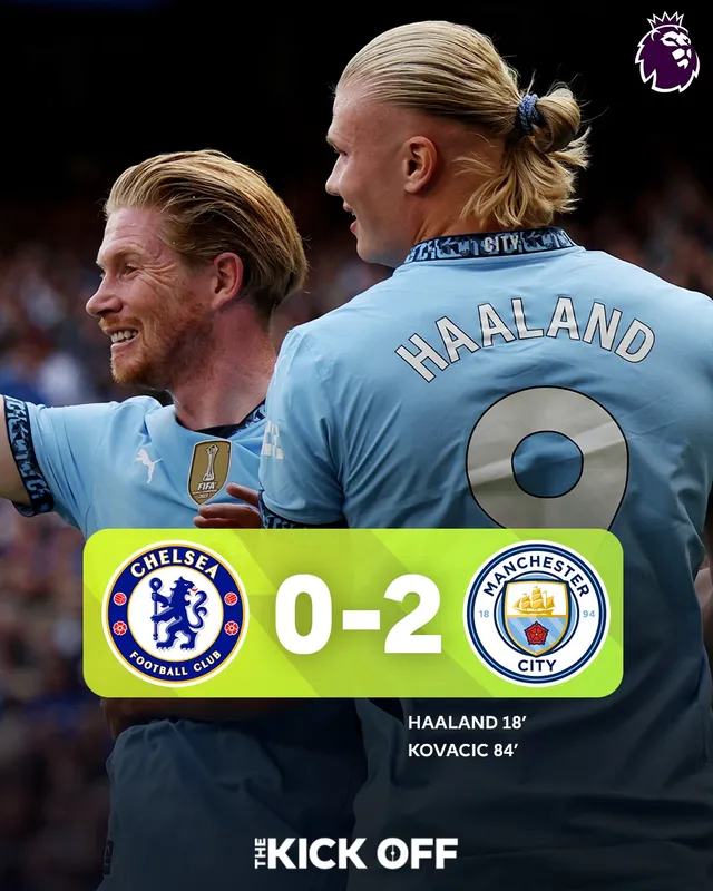 Haaland lập công, Man City thắng dễ Chelsea - Ảnh 1.