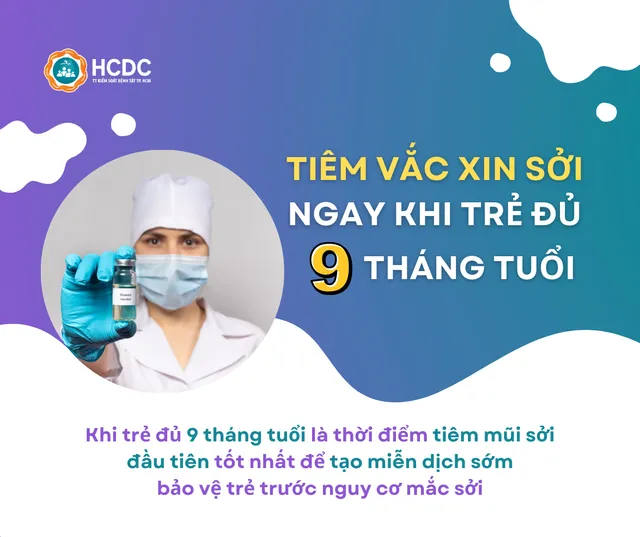 Infographic: Tiêm vaccine sởi ngay khi trẻ đủ 9 tháng tuổi  - Ảnh 1.