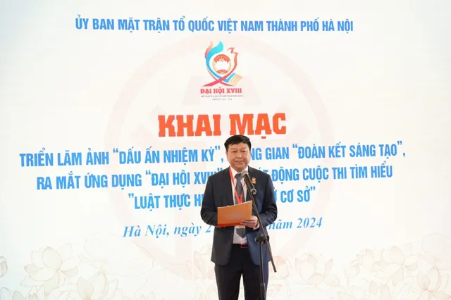 Nhiều hoạt động ý nghĩa chào mừng Đại hội Mặt trận Tổ quốc TP Hà Nội - Ảnh 2.