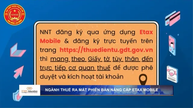 Ngành thuế ra mắt phiên bản nâng cấp Etax Mobile