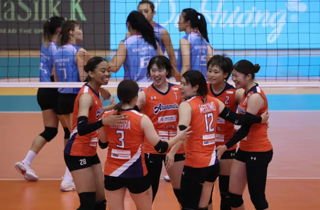 Thắng thuyết phục King Whale Taipei, Aranmare (Nhật Bản) ra quân thắng lợi tại VTV Ferroli Cup 2024 - Ảnh 7. Thắng thuyết phục King Whale Taipei, Aranmare (Nhật Bản) ra quân thắng lợi tại VTV Ferroli Cup 2024 - Ảnh 7.