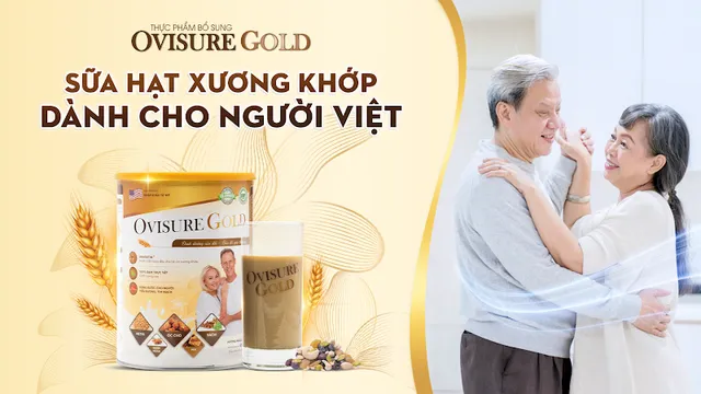 Ovisure Gold: Hỗ trợ giảm đau xương khớp, vận động dễ dàng mỗi ngày - Ảnh 2.