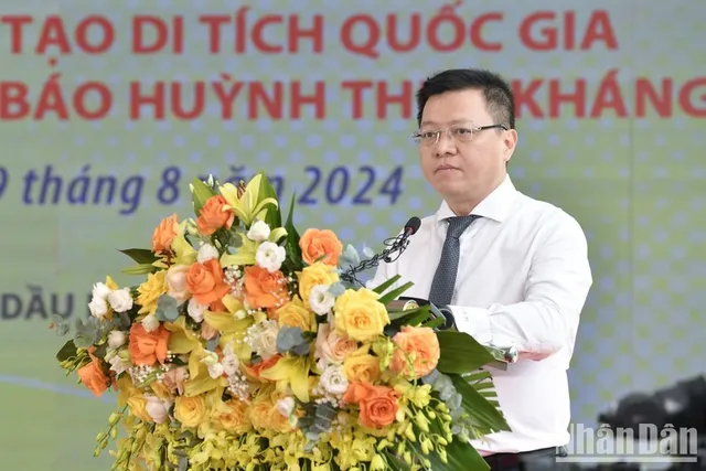 In Pictures: Renovation of Huynh Thuc Khang Press School inaugurated in Thai Nguyen - Ảnh 3.