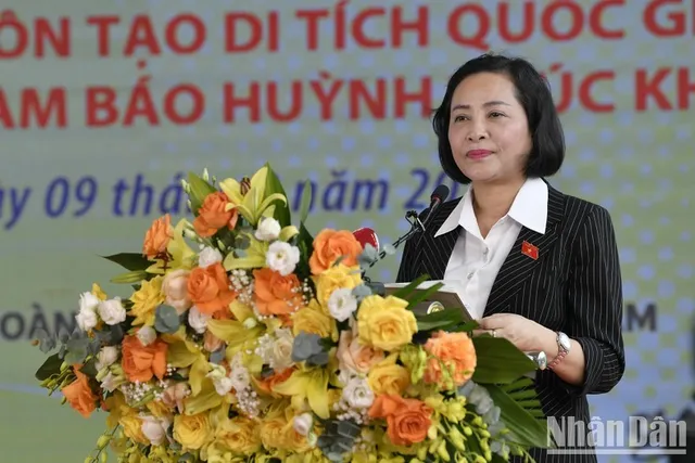 In Pictures: Renovation of Huynh Thuc Khang Press School inaugurated in Thai Nguyen - Ảnh 4.