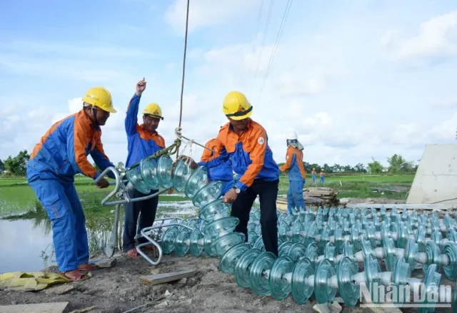 Inauguration of the Circuit 3 500kV transmission line - project of willpower, determination and efforts to overcome challenges - Ảnh 3.