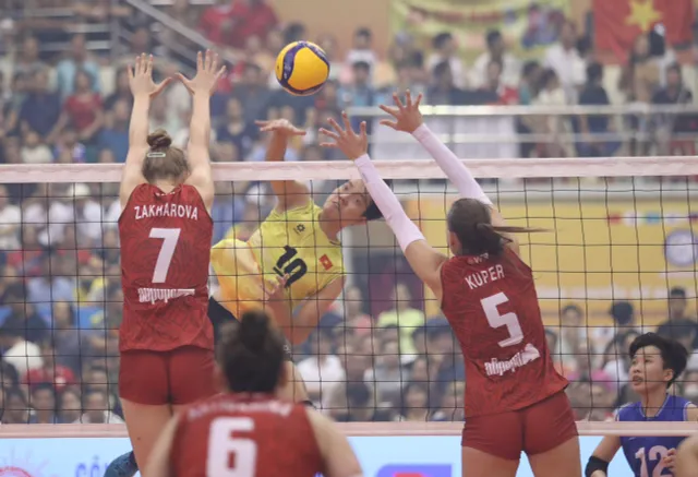 ĐT Việt Nam 0-3 (27-29, 15-25, 15-25) Korabelka (Nga): Chức vô địch VTV Ferroli Cup 2024 thuyết phục của Korabelka - Ảnh 2.