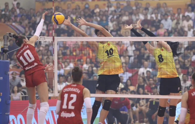 ĐT Việt Nam 0-3 (27-29, 15-25, 15-25) Korabelka (Nga): Chức vô địch VTV Ferroli Cup 2024 thuyết phục của Korabelka - Ảnh 8.