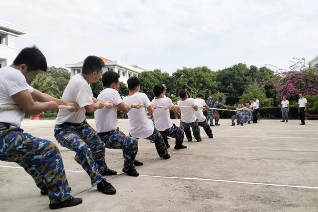 Nhiều hoạt động thể thao trong các đơn vị hải quân, kiểm ngư nhân kỷ niệm Quốc khánh - Ảnh 8.