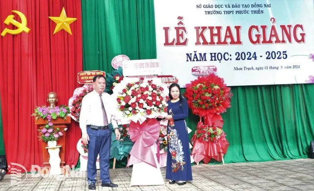 Hơn 750 nghìn học sinh ở Đồng Nai náo nức khai giảng năm học mới - Ảnh 3.