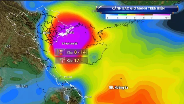 Bão số 3 đã mạnh lên siêu bão, khả năng sẽ càn quét đất liền miền Bắc - Ảnh 2.