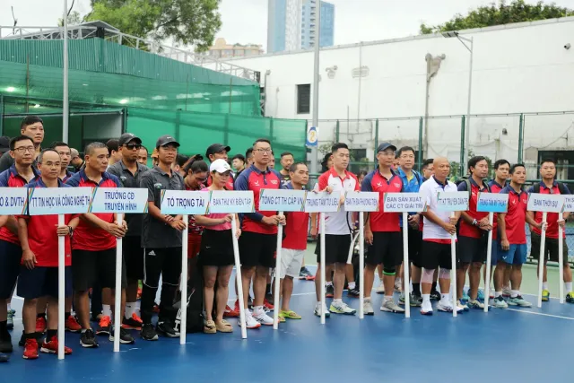 VTV Tennis Tournament 2024: Exciting Opening Day - Ảnh 9.