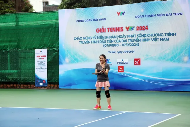 VTV Tennis Tournament 2024: Exciting Opening Day - Ảnh 19.