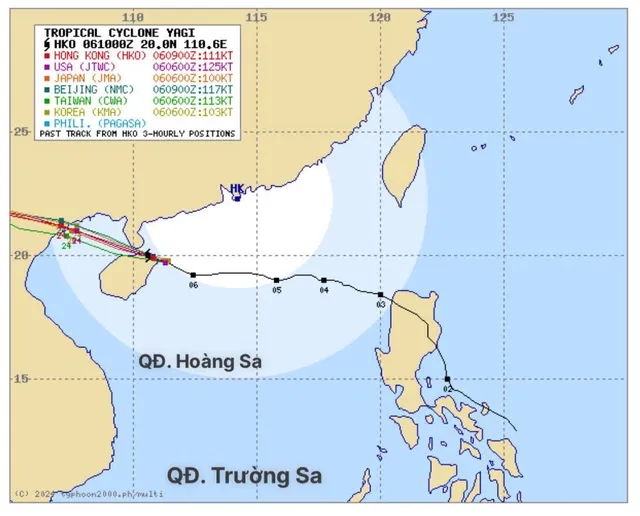 CẬP NHẬT:  Siêu bão số 3 sẽ vào Vịnh Bắc Bộ đêm nay (6/9)- Ảnh 5.