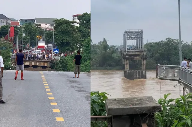 Vụ sập cầu Phong Châu: Phó Thủ tướng Hồ Đức Phớc trực tiếp kiểm tra tại hiện trường - Ảnh 1.