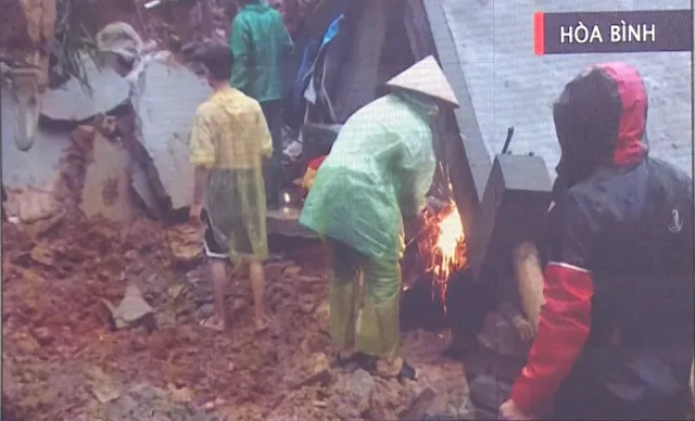 Hòa Bình sạt lở đất gây nhiều thương vong