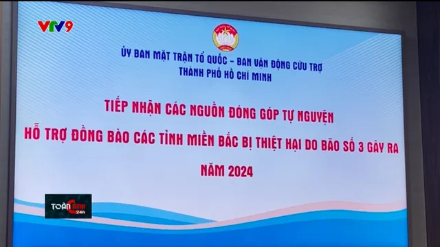 Nhiều cách hỗ trợ vùng lũ tại Thành phố Hồ Chí Minh