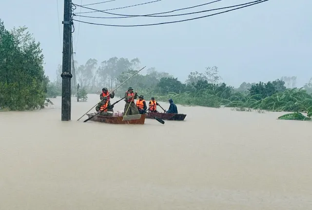 Thái Bình khẩn trương di dời người dân vùng nguy cơ ngập  - Ảnh 15.