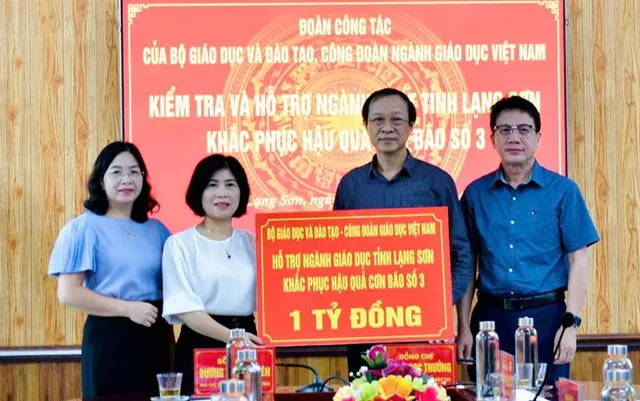 100% trường học ở Lạng Sơn  sẵn sàng dạy học trở lại sau mưa bão - Ảnh 1.