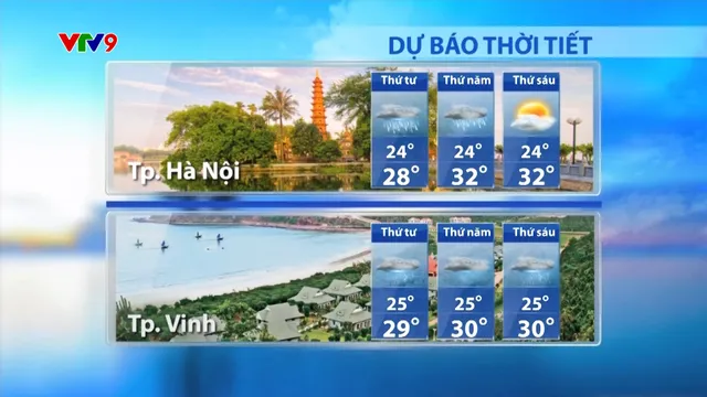 Bản tin thời tiết 6h30 - 11/9/2024