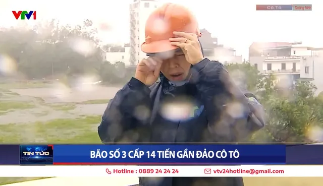 VTV journalists Dedication and Efforts   Amid Storms and Floods - Ảnh 3.