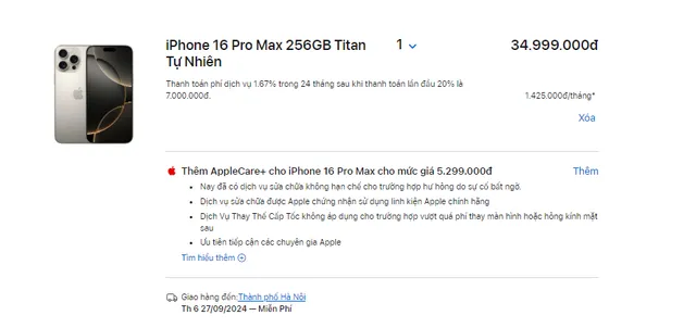 iPhone 16 Pro Max màu mới cháy hàng tại Việt Nam sau vài phút - Ảnh 4.