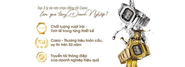 Đồng hồ CASIO: Chìa khóa gắn kết - Quà tặng doanh nghiệp tinh tế - Ảnh 3.