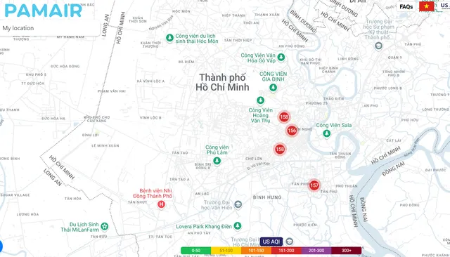 TP. Hồ Chí Minh sương mù dày, cảnh báo ô nhiễm không khí - Ảnh 2.