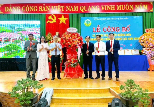 Thừa Thiên Huế: Có xã đầu tiên đạt chuẩn nông thôn mới nâng cao - Ảnh 2.