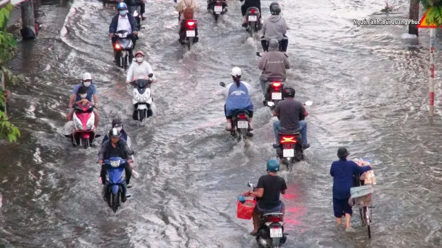 TP Hồ Chí Minh: Triều cường lên cao nhất trong đầu tháng 9 âm lịch - Ảnh 2.