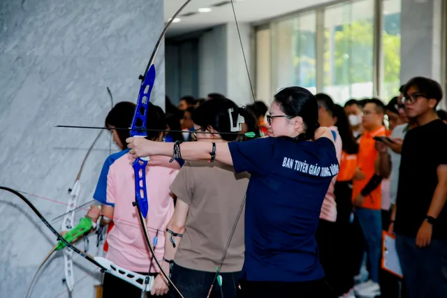 Thanh niên tranh tài tại giải Bắn cung thể thao VTV Archery 2024 - Ảnh 8.