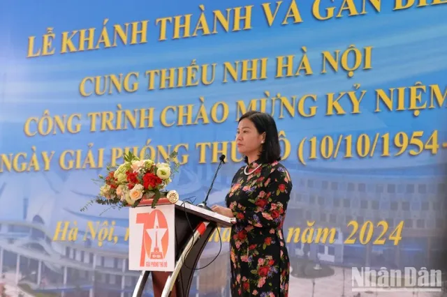 Hanoi: Most modern Childrens Palace inaugurated - Ảnh 1.