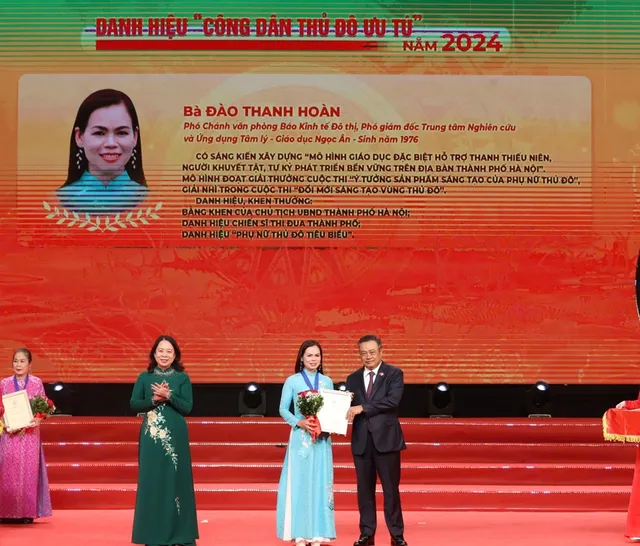 Hà Nội vinh danh 10 Công dân Thủ đô ưu tú năm 2024 - Ảnh 5.