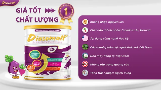 Diasomalt+  liên tục giành các giải thưởng về thương hiệu trong năm 2024 - Ảnh 5.