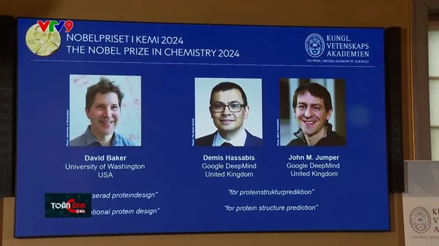 Giải Nobel hóa học 2024