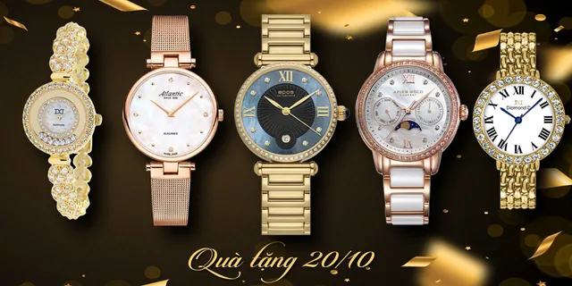 Tôn vinh vẻ đẹp phái nữ với đồng hồ sang trọng từ Đăng Quang Watch – Món quà ý nghĩa dịp 20/10 - Ảnh 1.