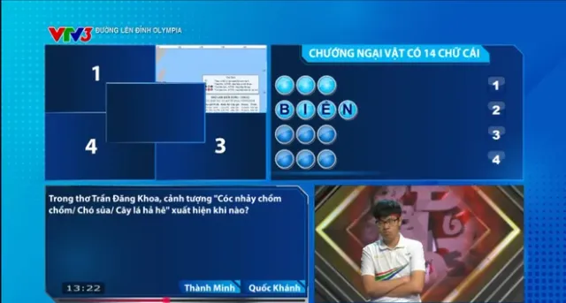 Road to Mount Olympia: A male student from Hai Phong won the ticket to the fourth quarter round - Ảnh 3.