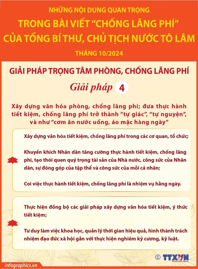 Tổng Bí thư, Chủ tịch nước Tô Lâm nêu 4 giải pháp trọng tâm phòng, chống lãng phí - Ảnh 5.