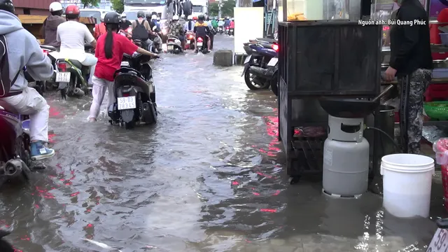 Nam Bộ sắp bước vào đợt triều cường cao vượt báo động 3, nguy cơ ngập sâu - Ảnh 1.