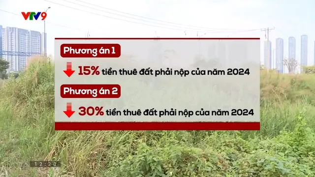 Đề xuất giảm 15-30% tiền thuê đất năm 2024