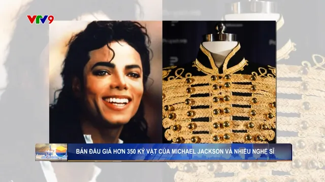 Hơn 350 kỷ vật của Michael Jackson, Hendrix, Oasis và nhiều nghệ sĩ bán đấu giá.