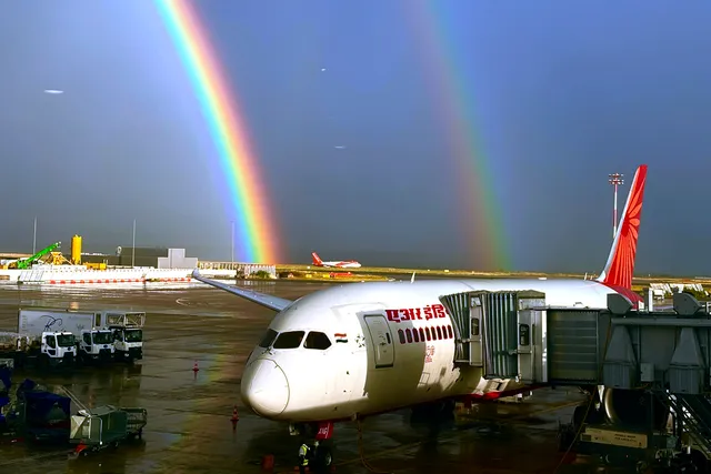 Máy bay Air India hạ cánh khẩn cấp do bị doạ đánh bom - Ảnh 1.