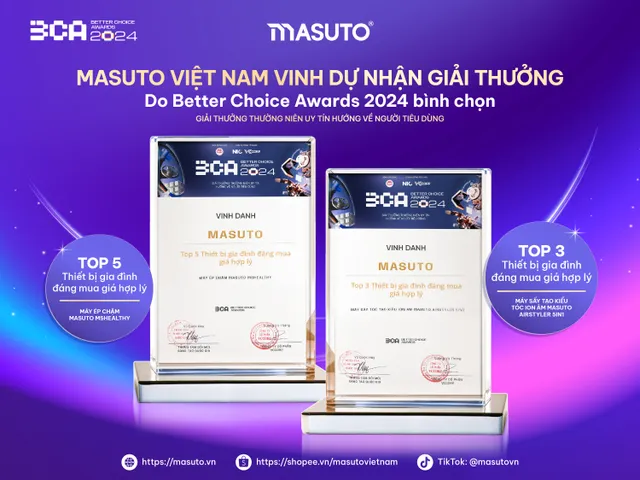 Masuto Việt Nam ghi dấu ấn tại Better choice Awards 2024 - Ảnh 3.