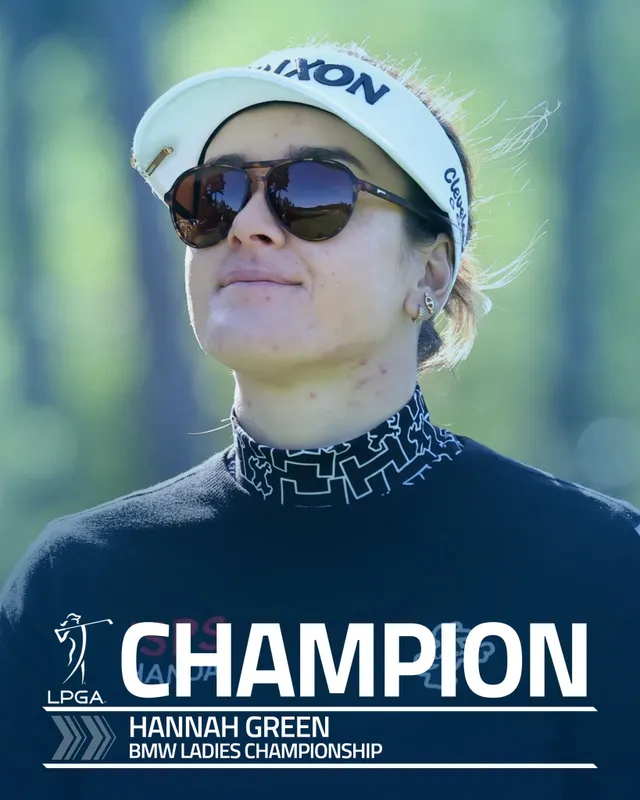 Hannah Green vô địch giải golf BMW Ladies Championship 2024 - Ảnh 1.